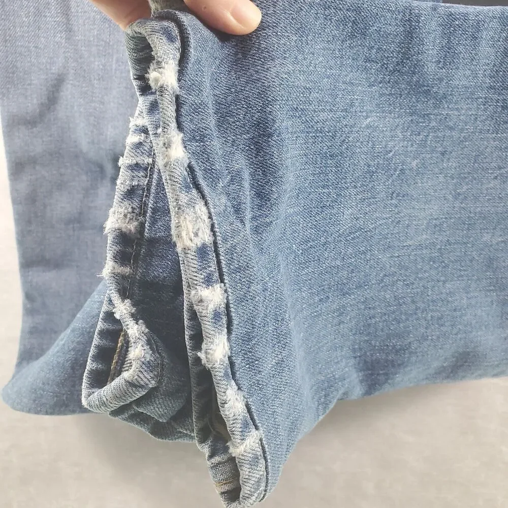 36 actual (38x29) Hudson Blake Slim Straight Men's Jeans 36 Denim Medium Light